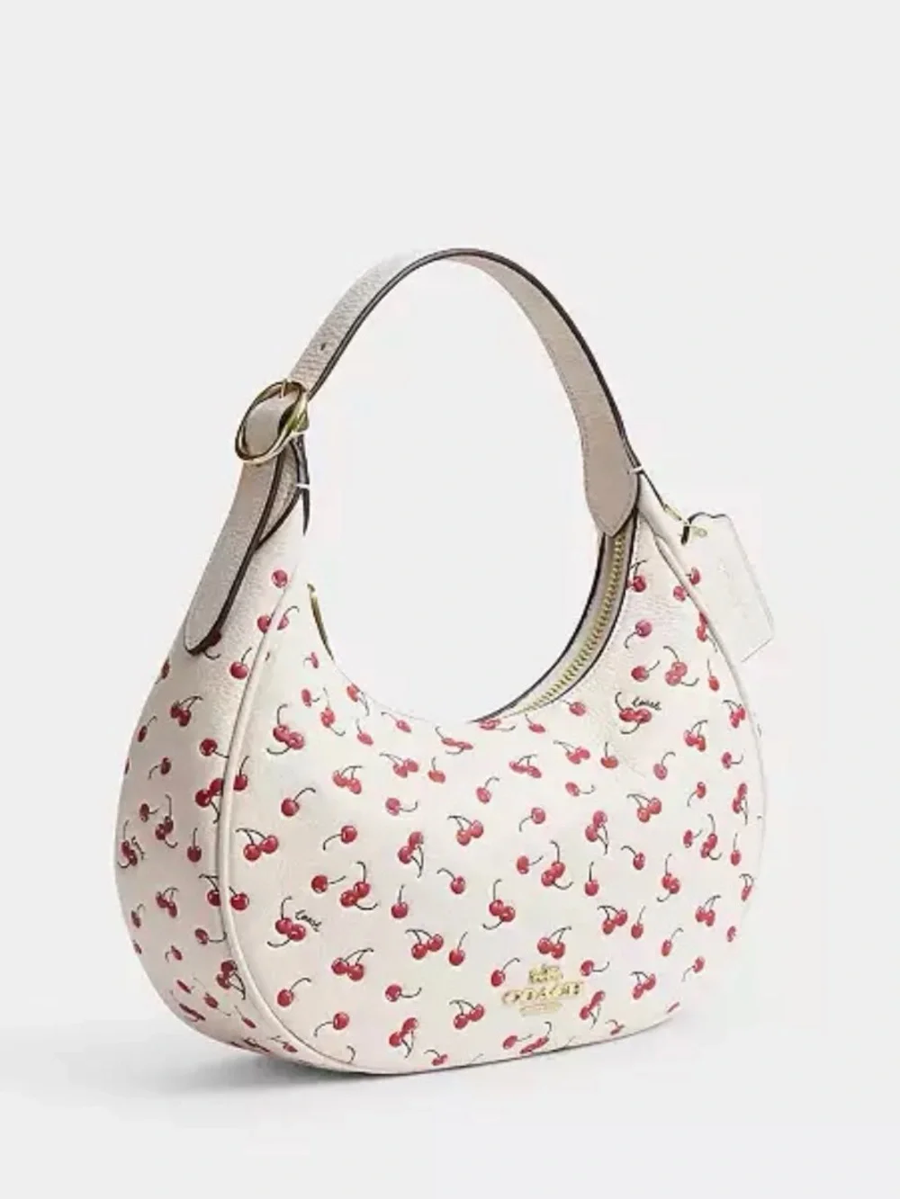 COACH Emily Shoulder Bag With Cherry Print